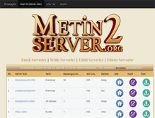 Tablet Screenshot of metin2server.org